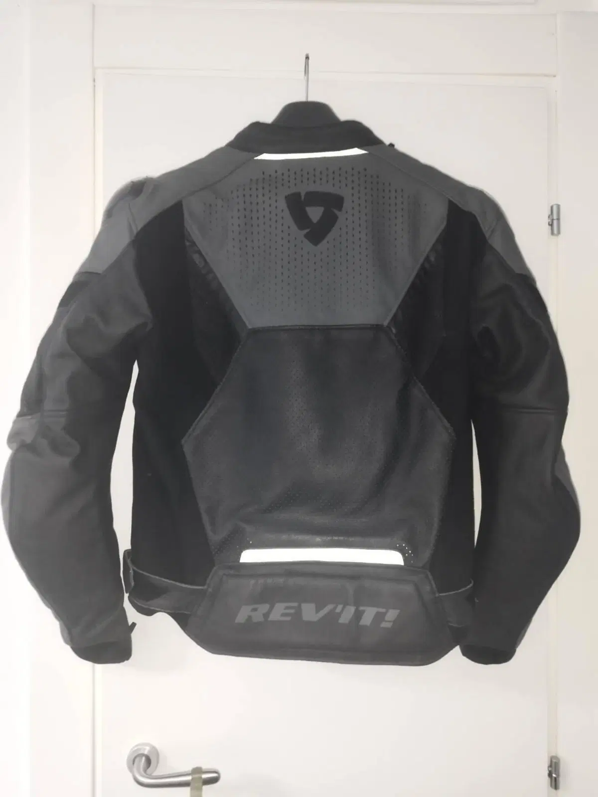 completo pelle MOTO Giacca+ Pantaloni REV'IT!TG 50 (3)