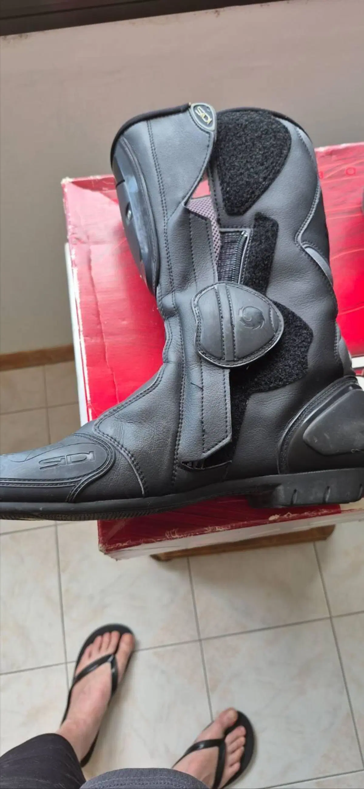 Stivali moto Sidi B-One – Taglia 44 – Pari al nuov (9)