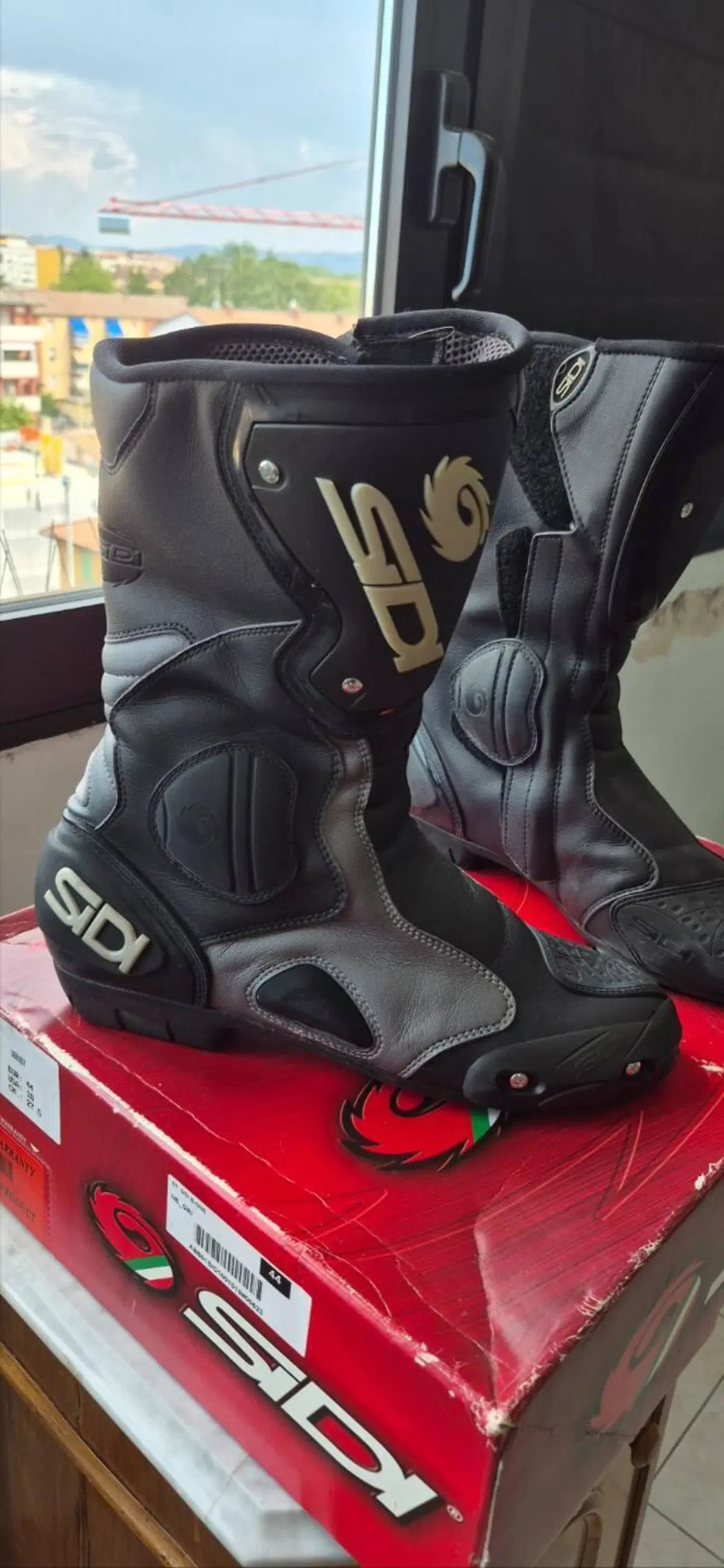 Stivali moto Sidi B-One – Taglia 44 – Pari al nuov (12)