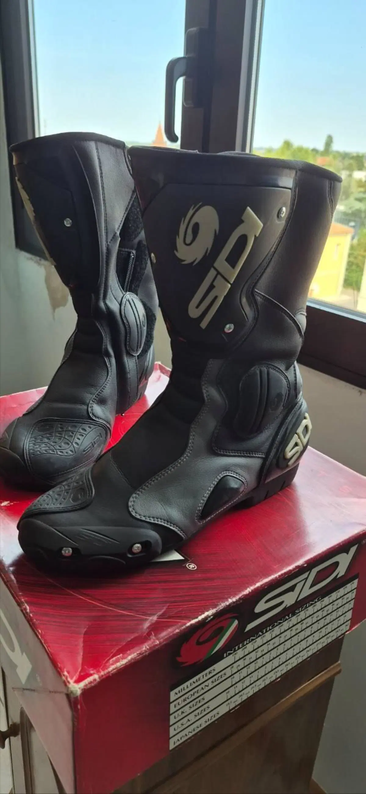 Stivali moto Sidi B-One – Taglia 44 – Pari al nuov (13)