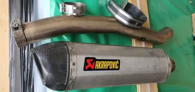 Akrapovic Originale Kawasaki GTR 1400 2008-2017 Sc