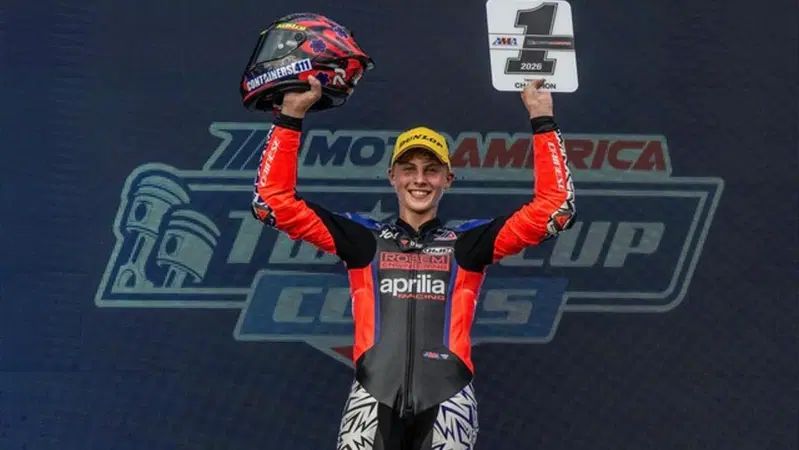MotoAmerica: Vossberg e Aprilia campioni a 16 anni