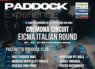 SBK. Vivi Cremona da protagonista con MotoXRacing e Motorsport World Service