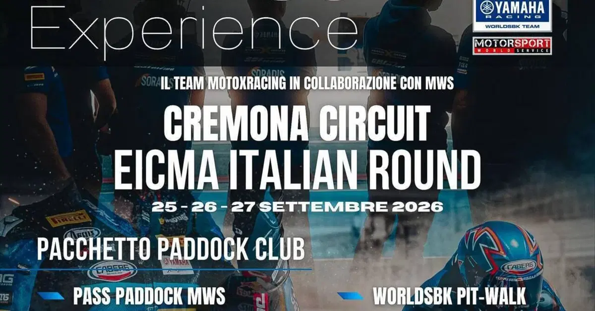 SBK. Vivi Cremona da protagonista con MotoXRacing e Motorsport World Service