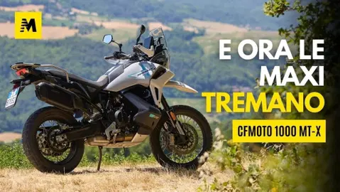 CF MOTO 1000 MT-X: a muso duro contro le MAXI a soli 9.990€ - il TEST di Moto.it