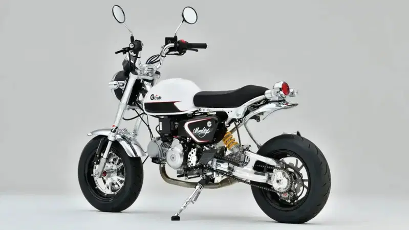 Honda Monkey 125, il gioco si fa sempre pi&ugrave; serio: monobraccio, Ohlins e Brembo [GALLERY]