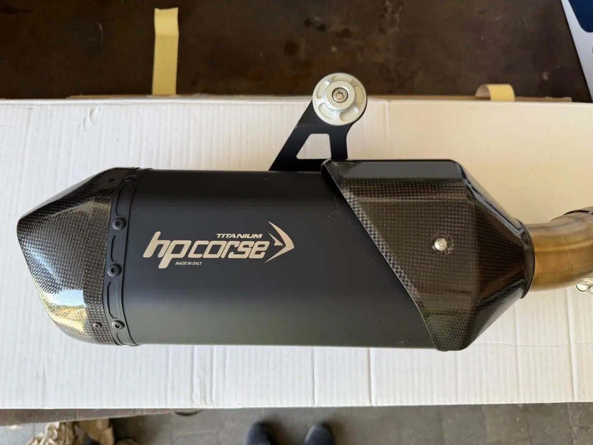 Scarico R1300GS carbonio Hp Corse (2)