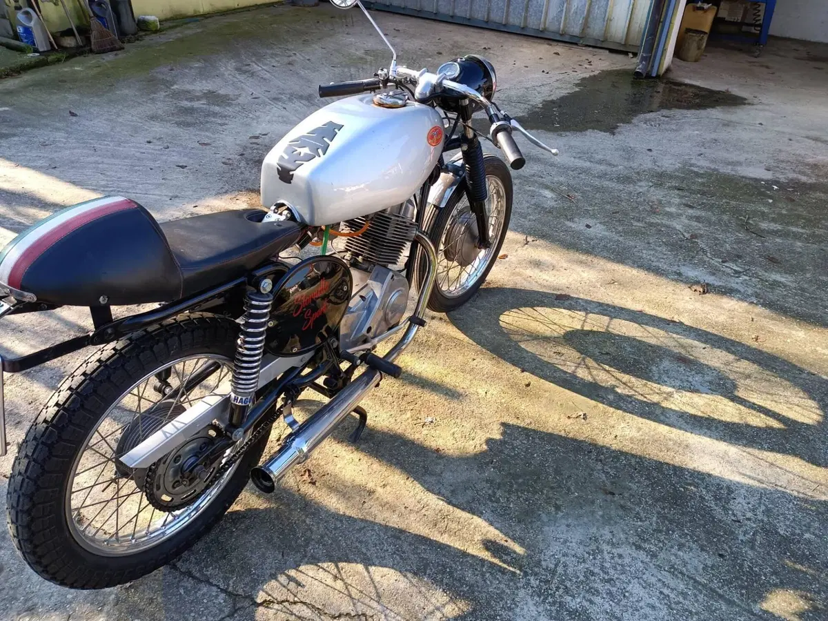 Moto Guzzi Stornello sport 125 caffe racer (5)
