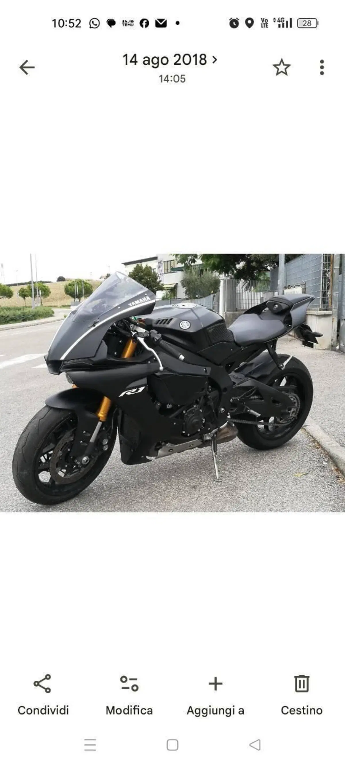 Yamaha YZF R1 (2017 - 19) (4)
