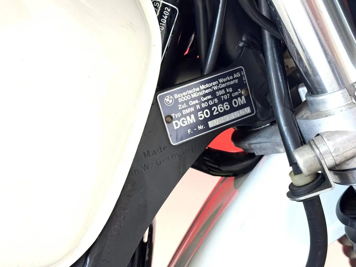 Bmw R 80 G/S PRIMA SERIE (10)