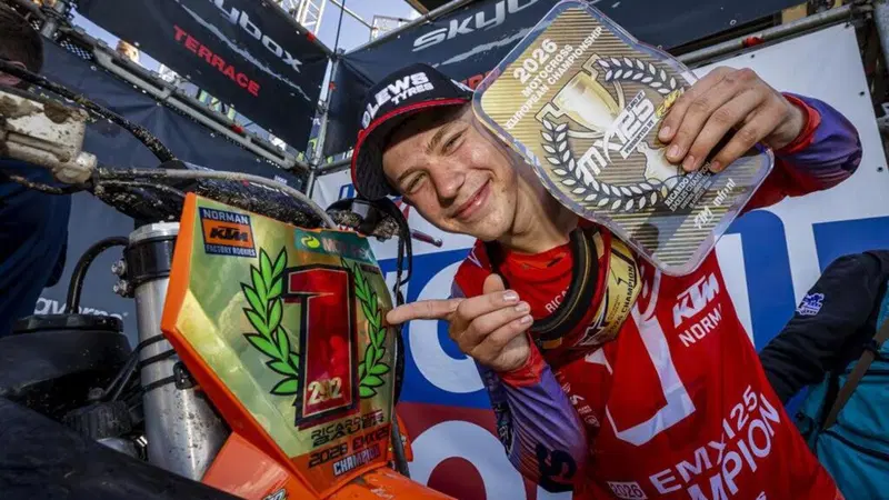 EMX 2026: Bauer campione, Garcia allunga