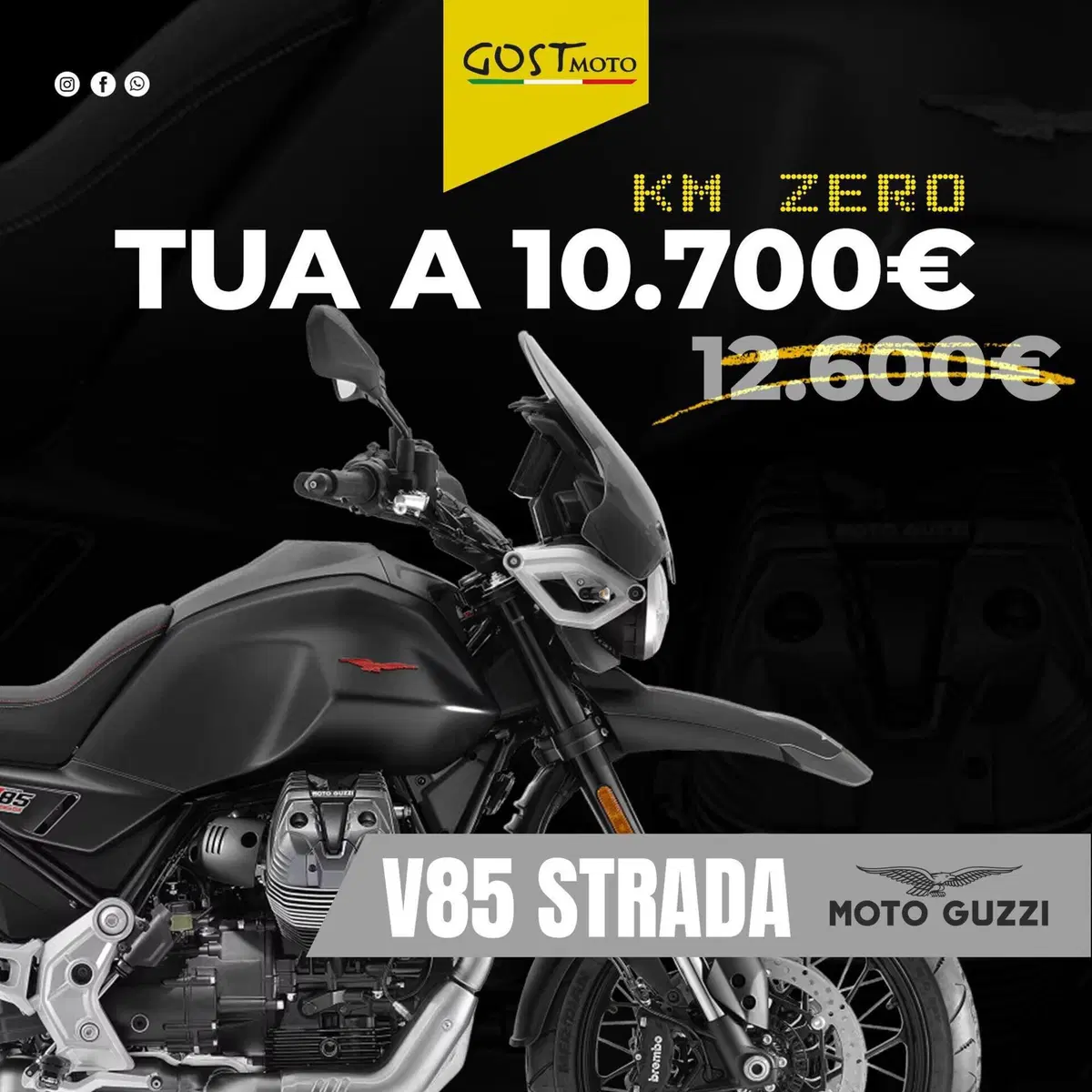Moto Guzzi V85 Strada (2024 - 26)