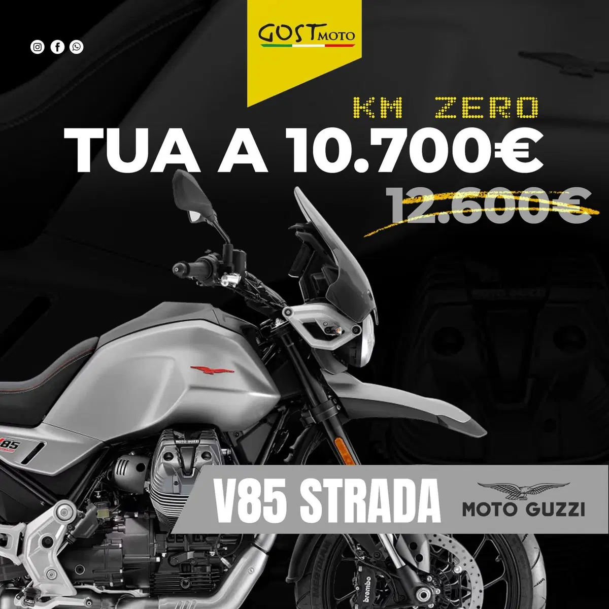 Moto Guzzi V85 Strada (2024 - 26)