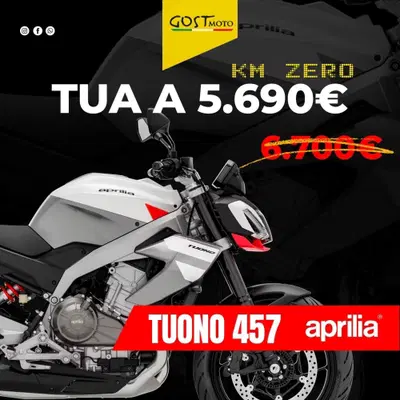 Aprilia Tuono 457 (2025 - 26) usata