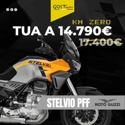 Moto Guzzi Stelvio PFF (2024 - 26) nuova