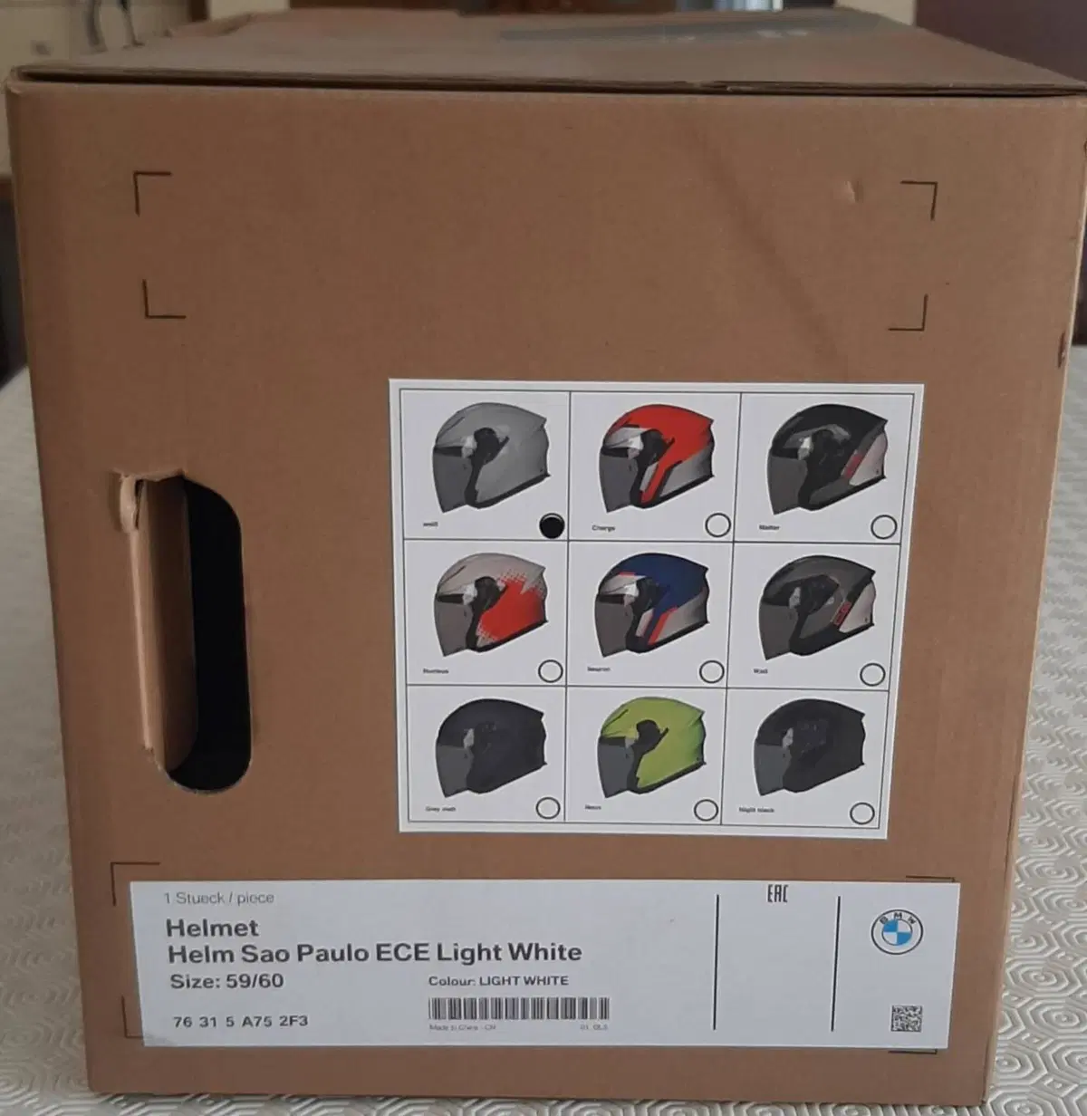CASCO BMW mod. SAO PAULO taglia L 59-60 Nuovo mai (6)