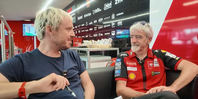 Un momento dell'intervista