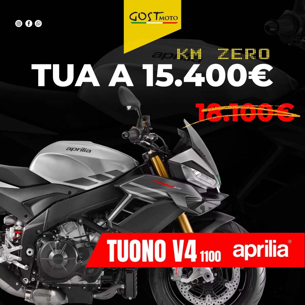Aprilia Tuono V4 (2025 - 26)