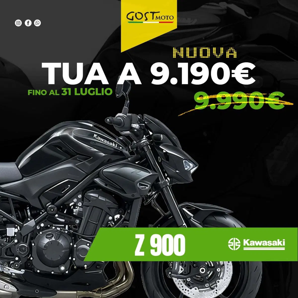 Kawasaki Z 900 (2025 - 26)