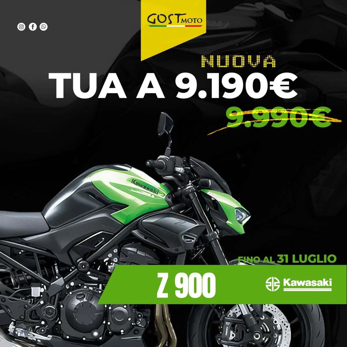 Kawasaki Z 900 (2025 - 26)