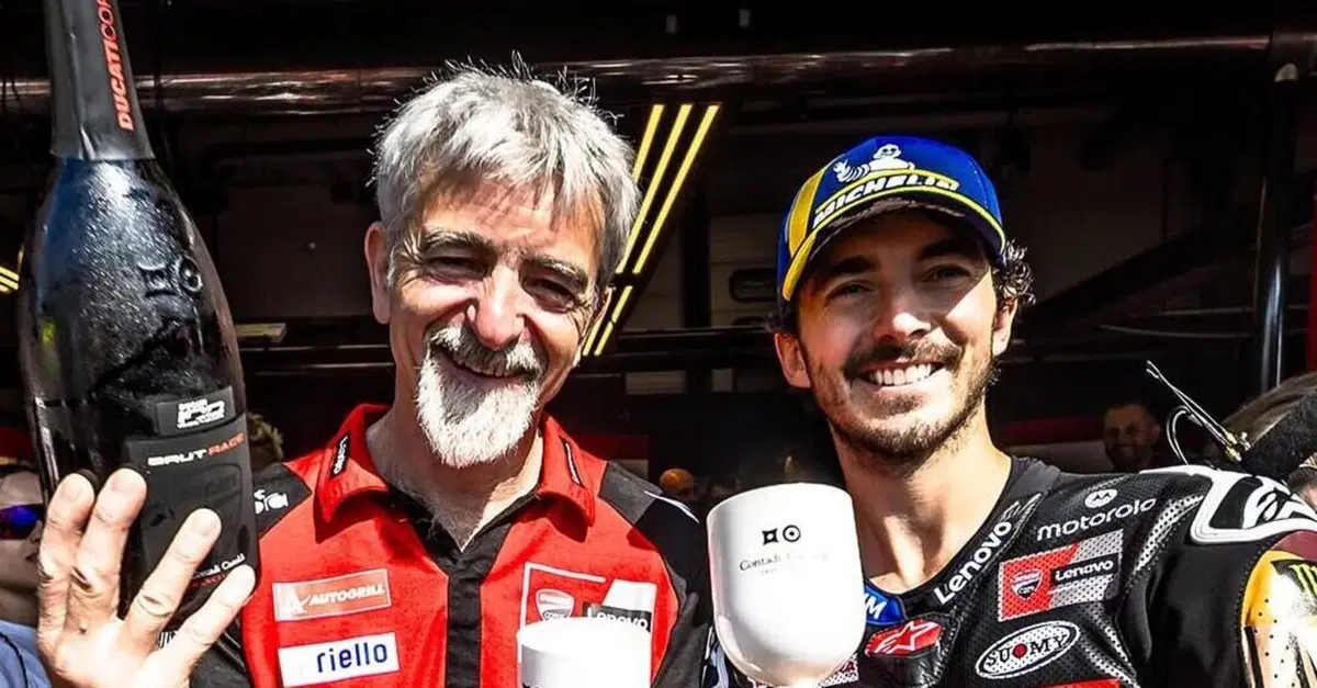 MotoGP 2026. ESCLUSIVO - Gigi Dall'Igna e Pecco Bagnaia, il momento dell'addio: "Ci siamo cercati. Marc M&aacute;rquez star, per&ograve; modesta" [VIDEO]