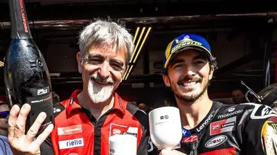 MotoGP 2026. ESCLUSIVO - Gigi Dall'Igna e Pecco Bagnaia, il momento dell'addio: "Ci siamo cercati. Marc M&aacute;rquez star, per&ograve; modesta" [VIDEO]