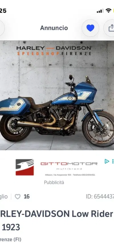 Harley-Davidson Low Rider ST (2022 - 24) usata