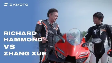 ZXMOTO 820RR Test Ride:Who rides faster, Zhang Xue or Richard Hammond?