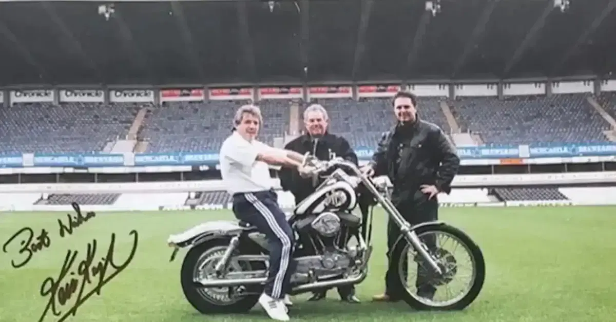 La Harley-Davidson Sportster di Kevin Keegan (4)