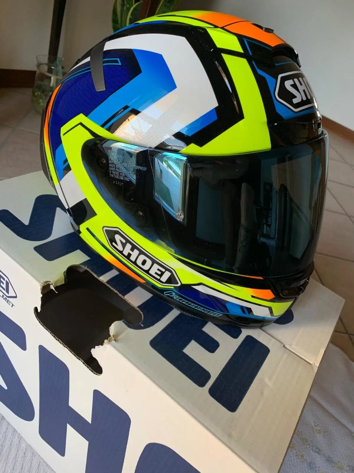 SHOEI X-SPIRIT III BRINK TC-10 – TAGLIA M 57/58 (4)