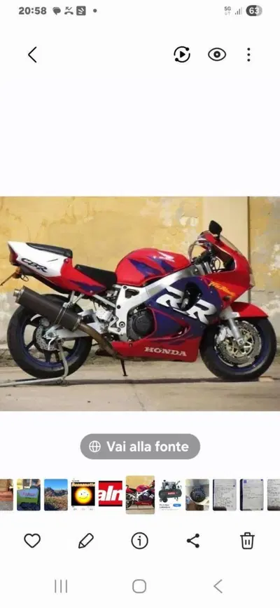 Honda CBR 900 RR (1998 - 99) usata