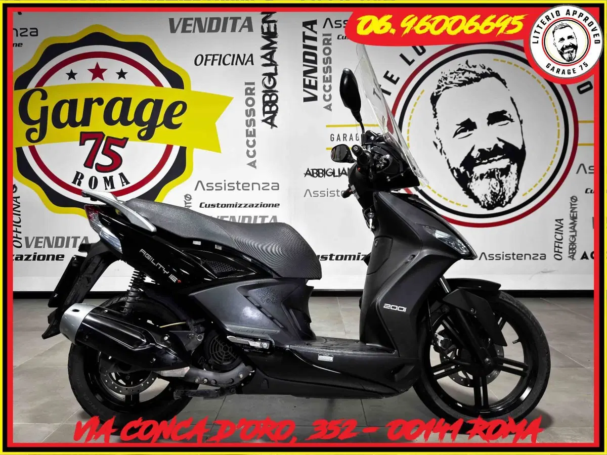 Kymco Agility 200i R16 + (2014 - 17)