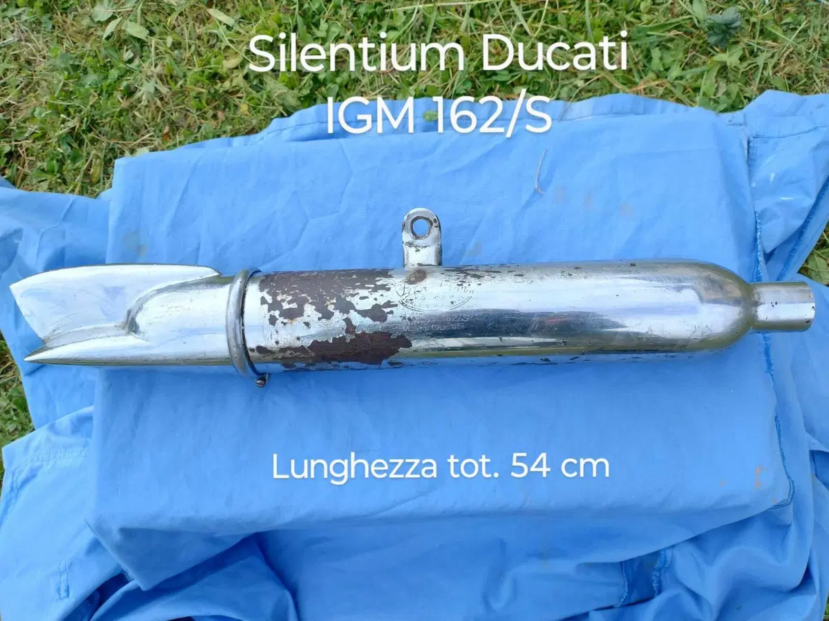 Marmitta scarico silenziatore per vari modelli di Lafranconi Silentium originali dell'epoca