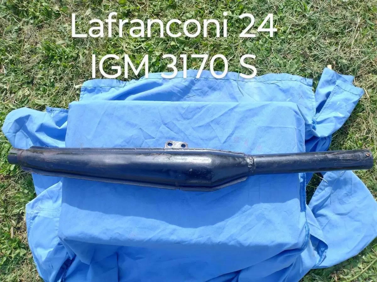 Marmitta scarico silenziatore per vari modelli di Lafranconi Silentium originali dell'epoca (5)