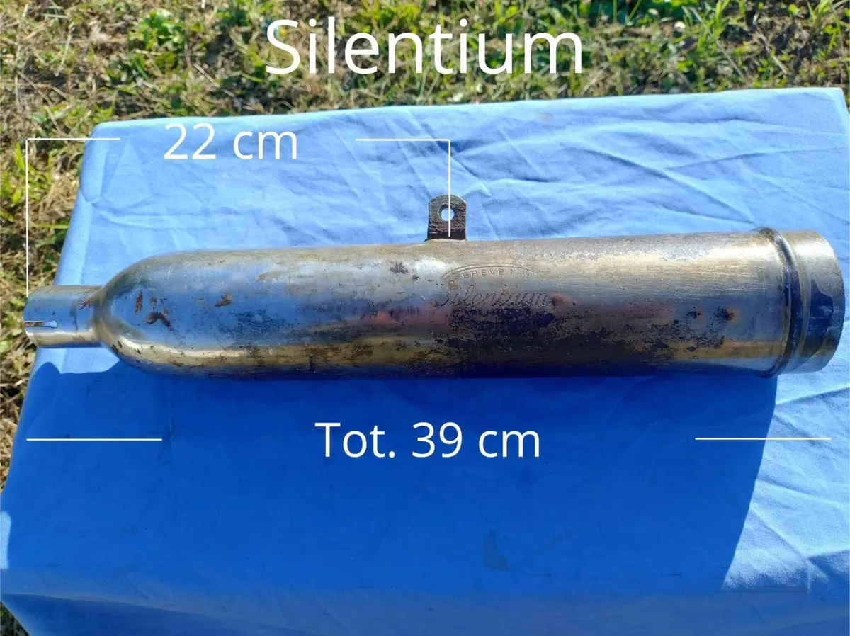 Marmitta scarico silenziatore per vari modelli di Lafranconi Silentium originali dell'epoca (9)