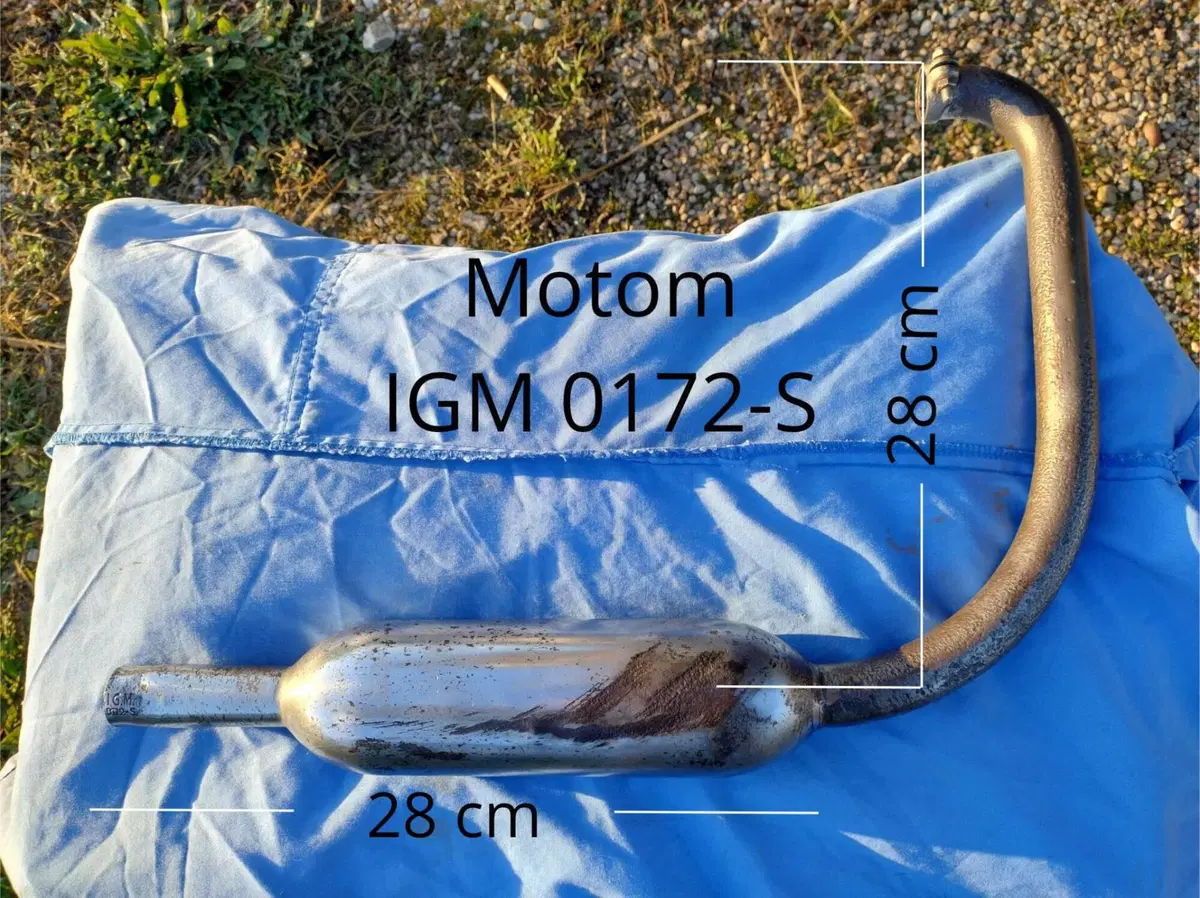 Marmitta scarico silenziatore per vari modelli di Lafranconi Silentium originali dell'epoca (12)