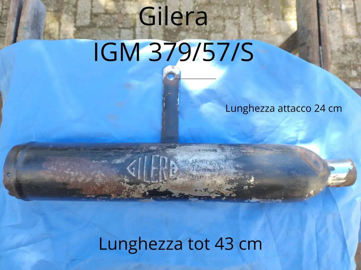 Marmitta scarico silenziatore per vari modelli di Lafranconi Silentium originali dell'epoca (14)