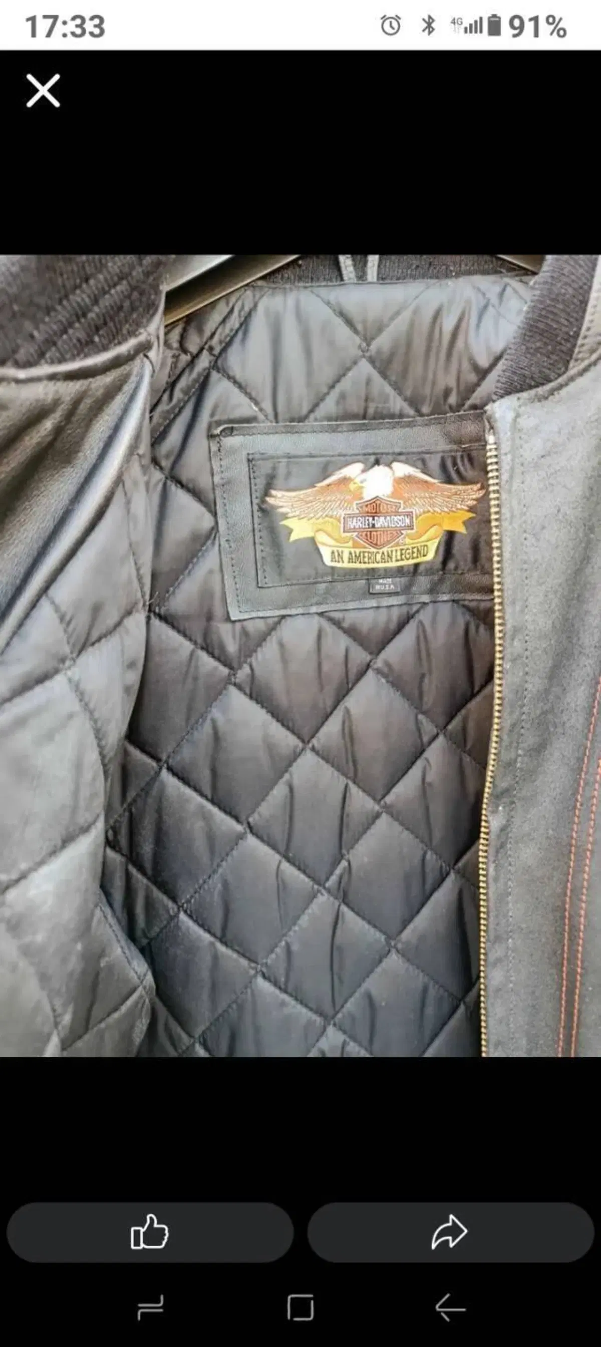 Giubbotto uomo Harley Davidson americana taglia l Harley-Davidson (6)