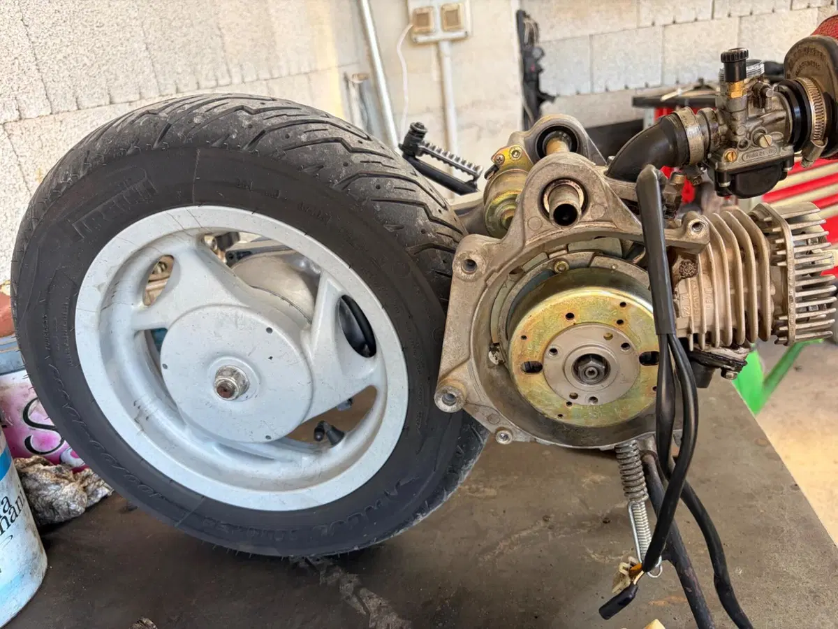 Blocco motore minarelli orizzontale Malossi (5)