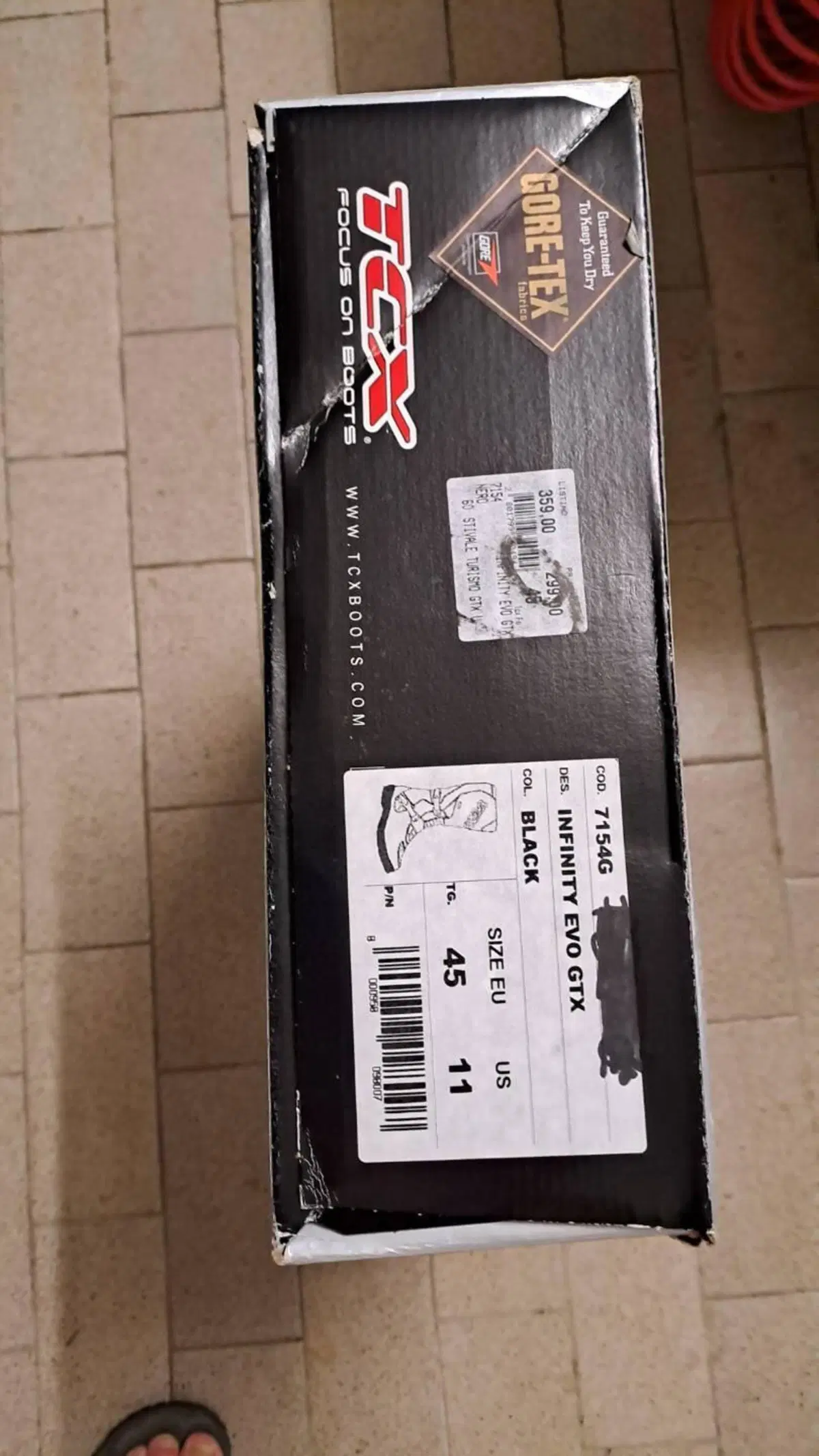 Stivali da moto TCX Infinity Evo GTX Taglia 45 Tcx focus on boots (3)