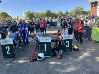 Manx GP: Poker di Stewart! Vince anche Junior e Senior Manx GP