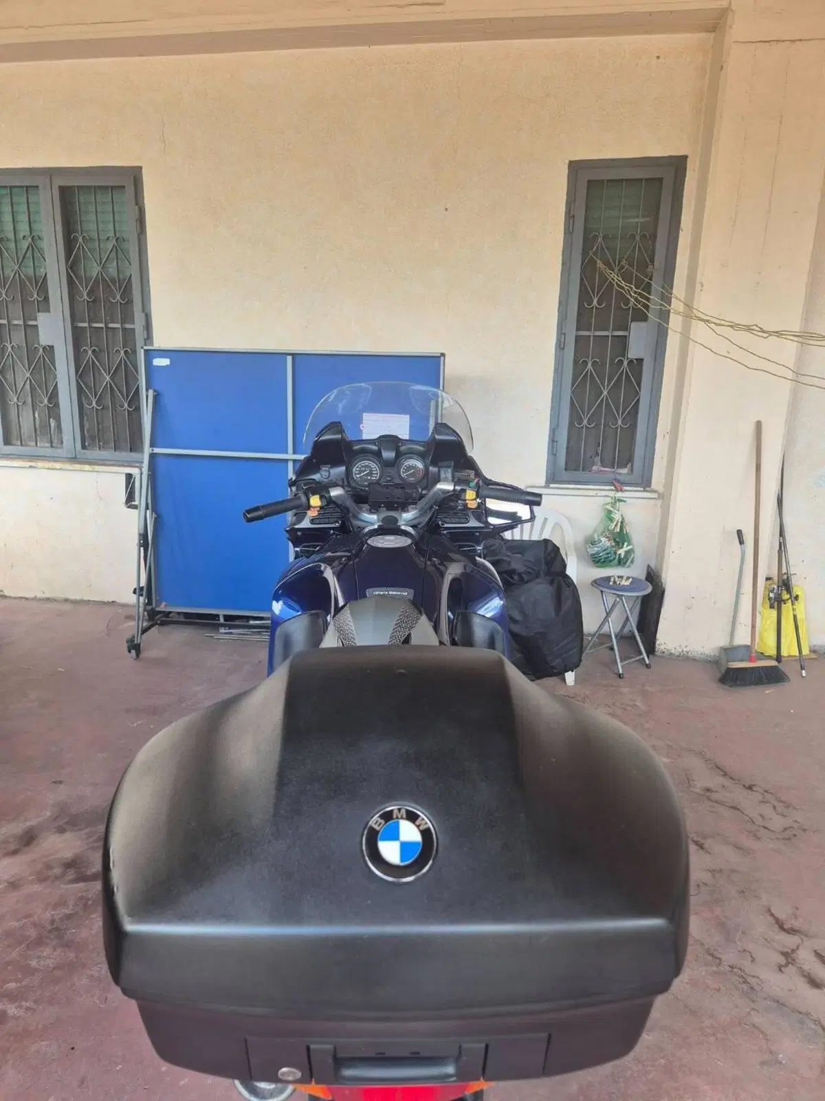 Bauli laterali e posteriori blocco cambio BMW R850 (3)