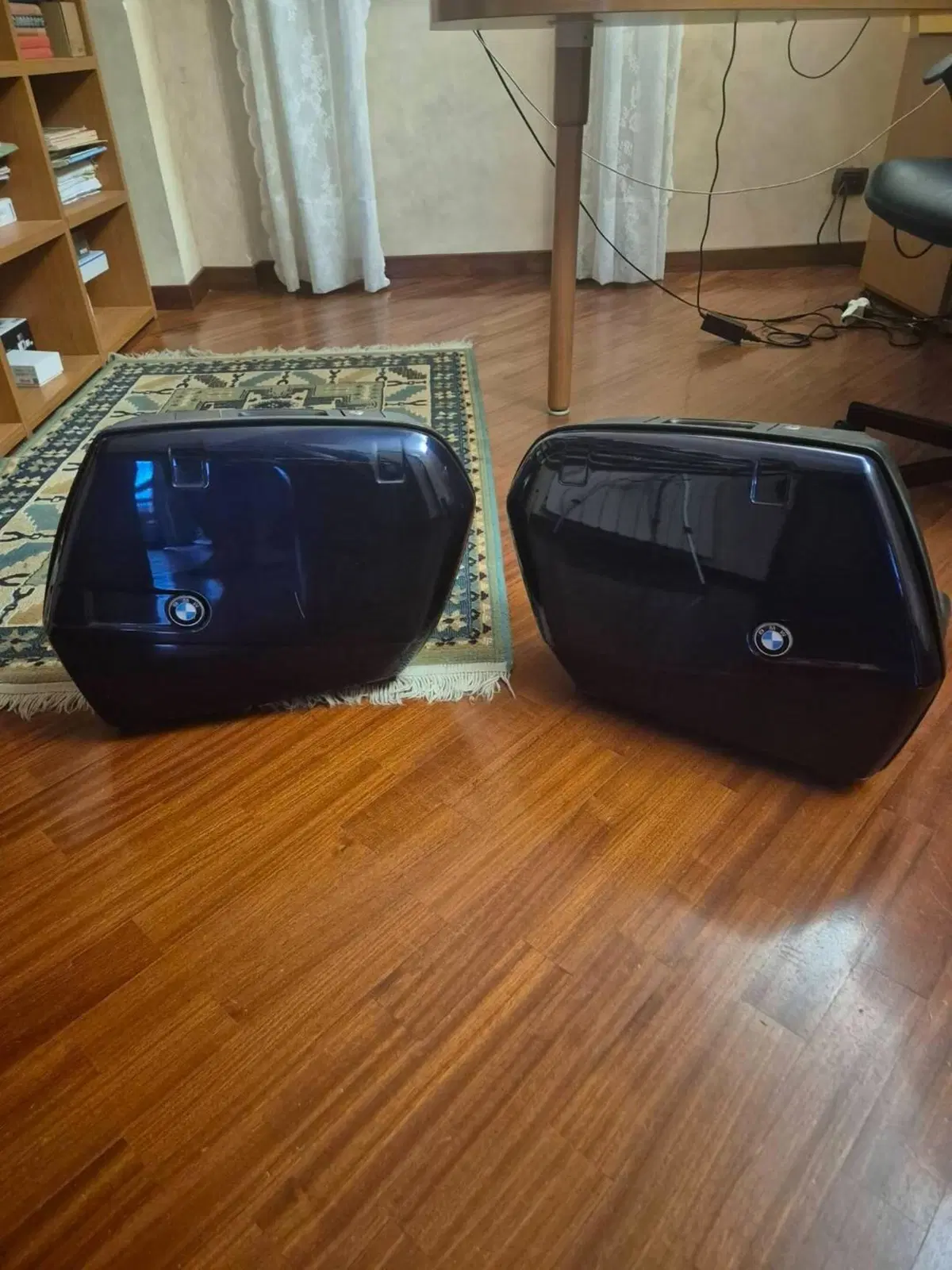 Bauli laterali e posteriori blocco cambio BMW R850 (6)