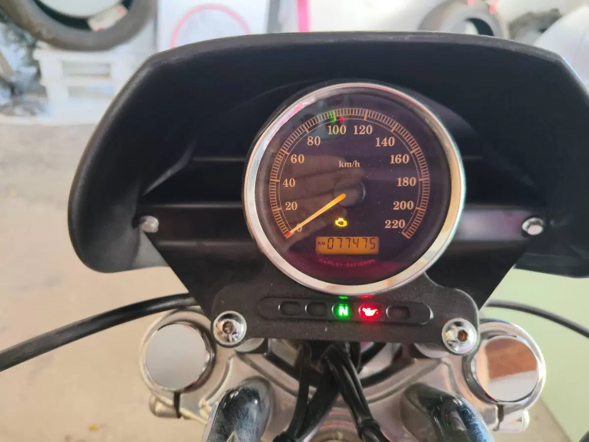 Harley-Davidson 883 Custom (2006 - 07) - XL 883C (2)