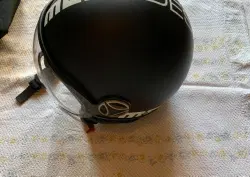 MOMO DESIGN FIGHTER – CASCO JET NERO OPACO / SCRIT