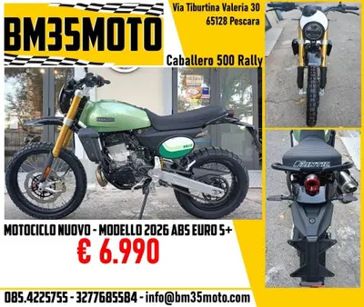 Fantic Motor Caballero 500 Rally (2025 - 26) nuova