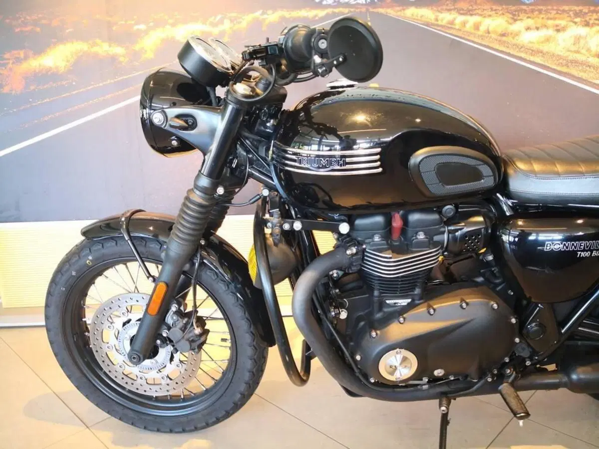 Triumph Bonneville T100 Black (2017 - 20) (10)