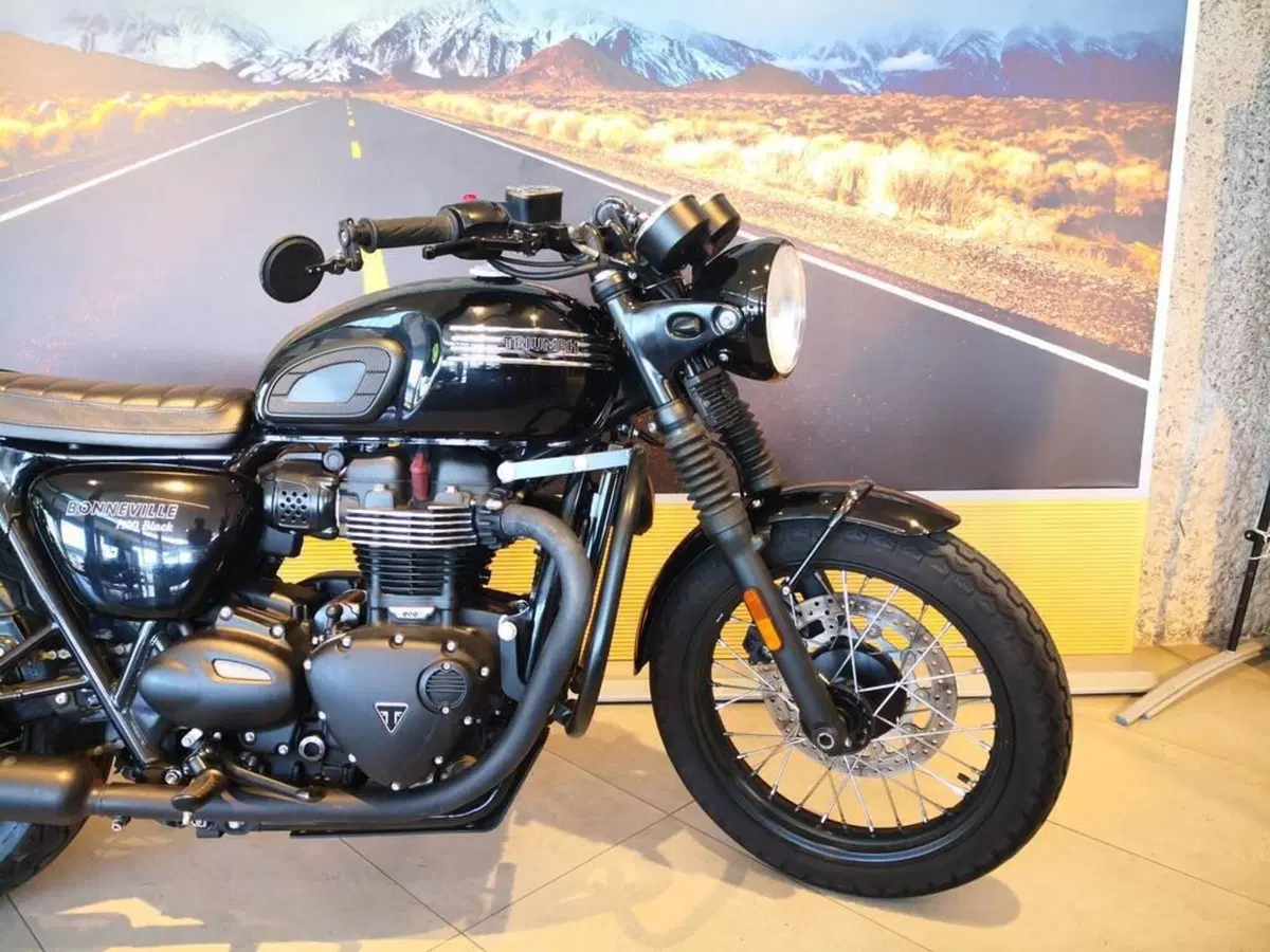 Triumph Bonneville T100 Black (2017 - 20) (4)