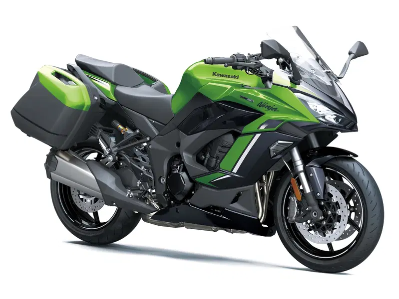 Kawasaki Ninja1100SX SE my27 in colorazione Plasma Lime Green e allestimento tourer