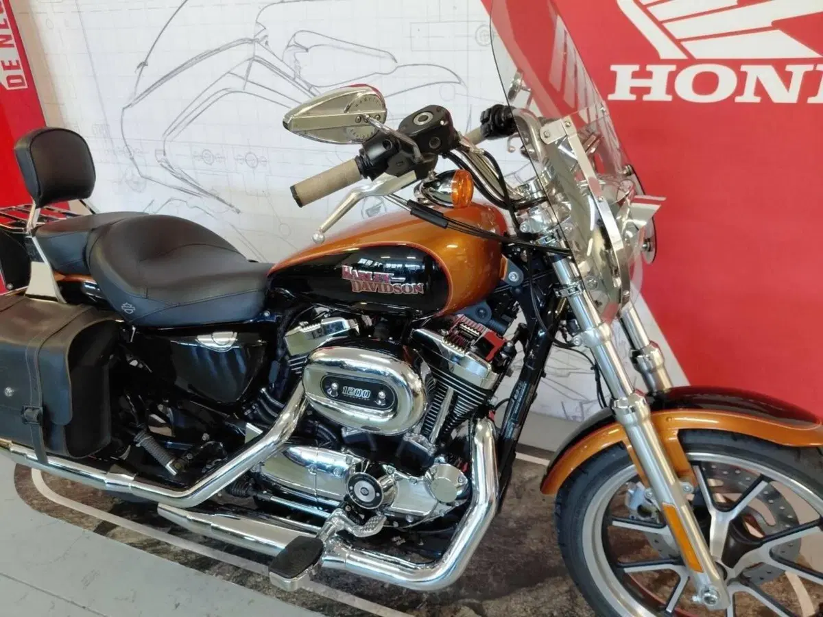 Harley-Davidson 1200 SuperLow (2014 - 16) - XL 1200T (8)